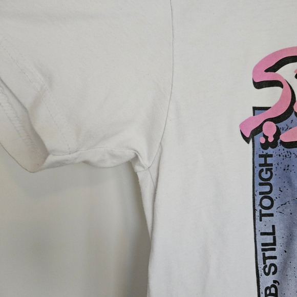 Steve-O Still Dumb Still Tough Tour T-Shirt SIZE MEDIUM WHITE Jackass - Picture 4 of 6